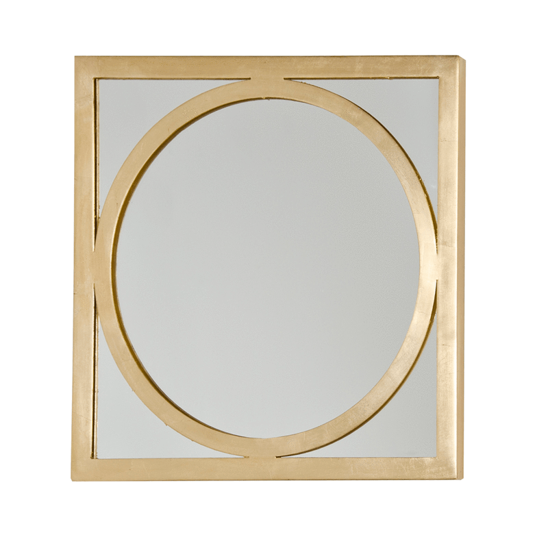 Mirtico Mirror in Gold Leaf