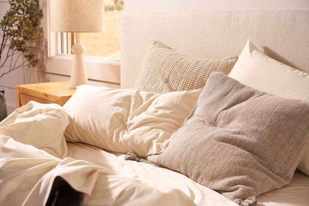 Presidio Organic Decorative Pillow Cover by Coyuchi