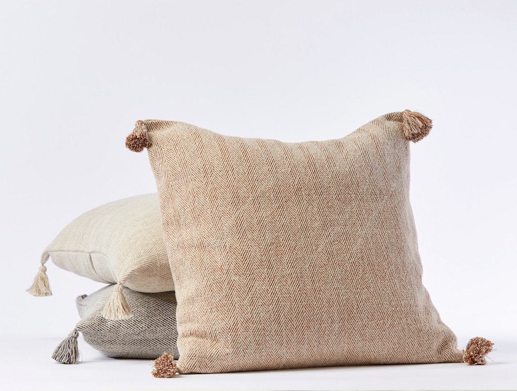 Presidio Organic Decorative Pillow Cover by Coyuchi