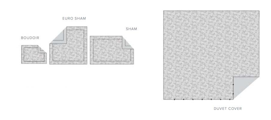 Vanity Wool Jacquard Bedding by Dea Linens