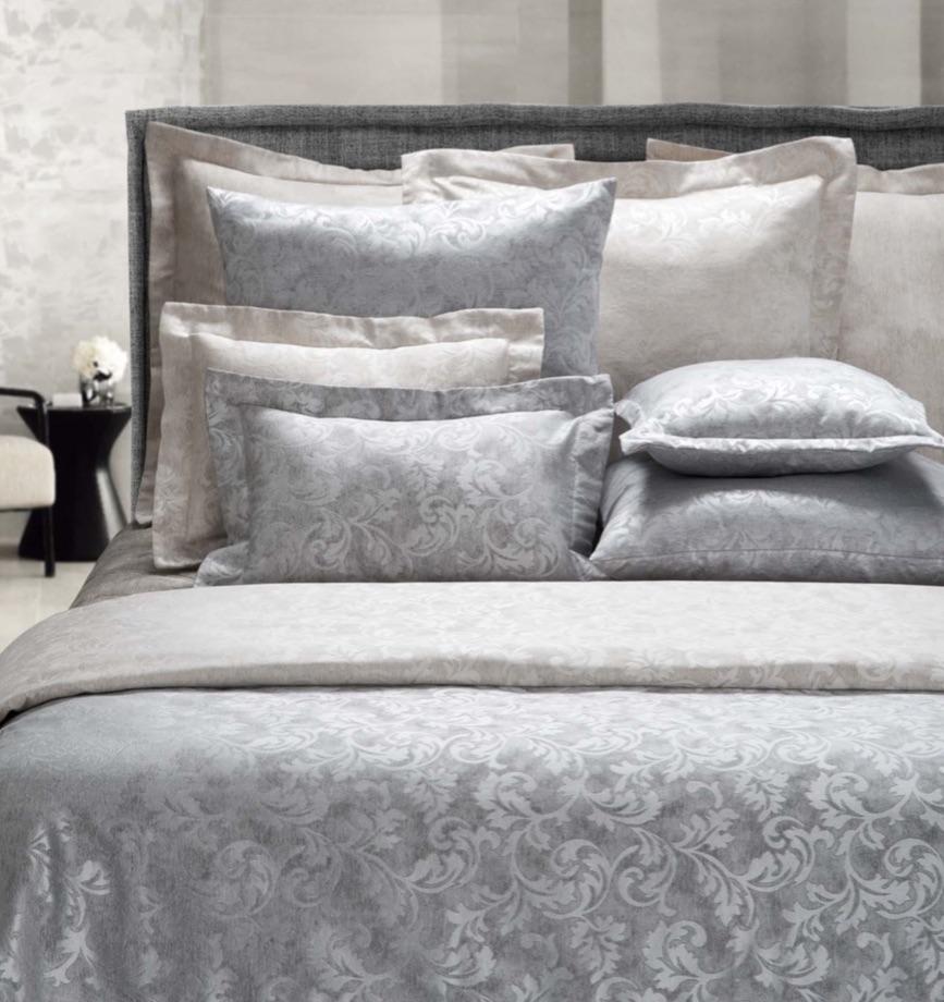 Vanity Wool Jacquard Bedding by Dea Linens