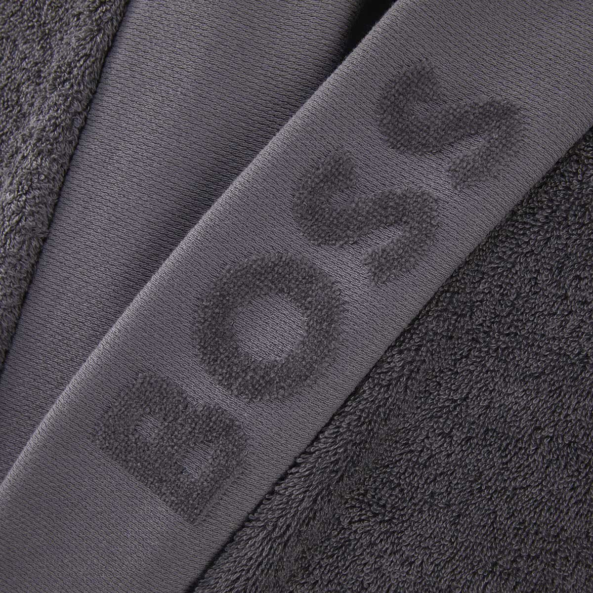 Plain Graphite Kimono Bathrobe by Hugo Boss