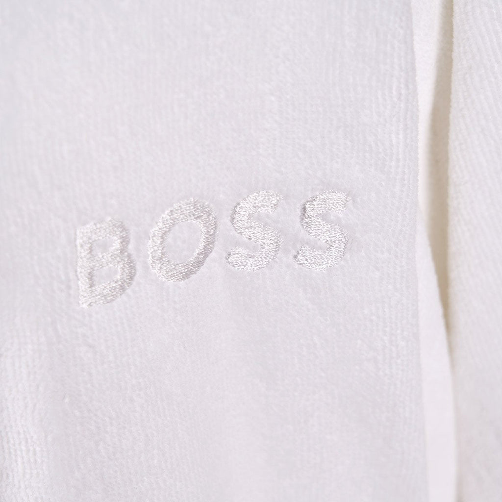 Plain Ice Hooded Bathrobe by Hugo Boss