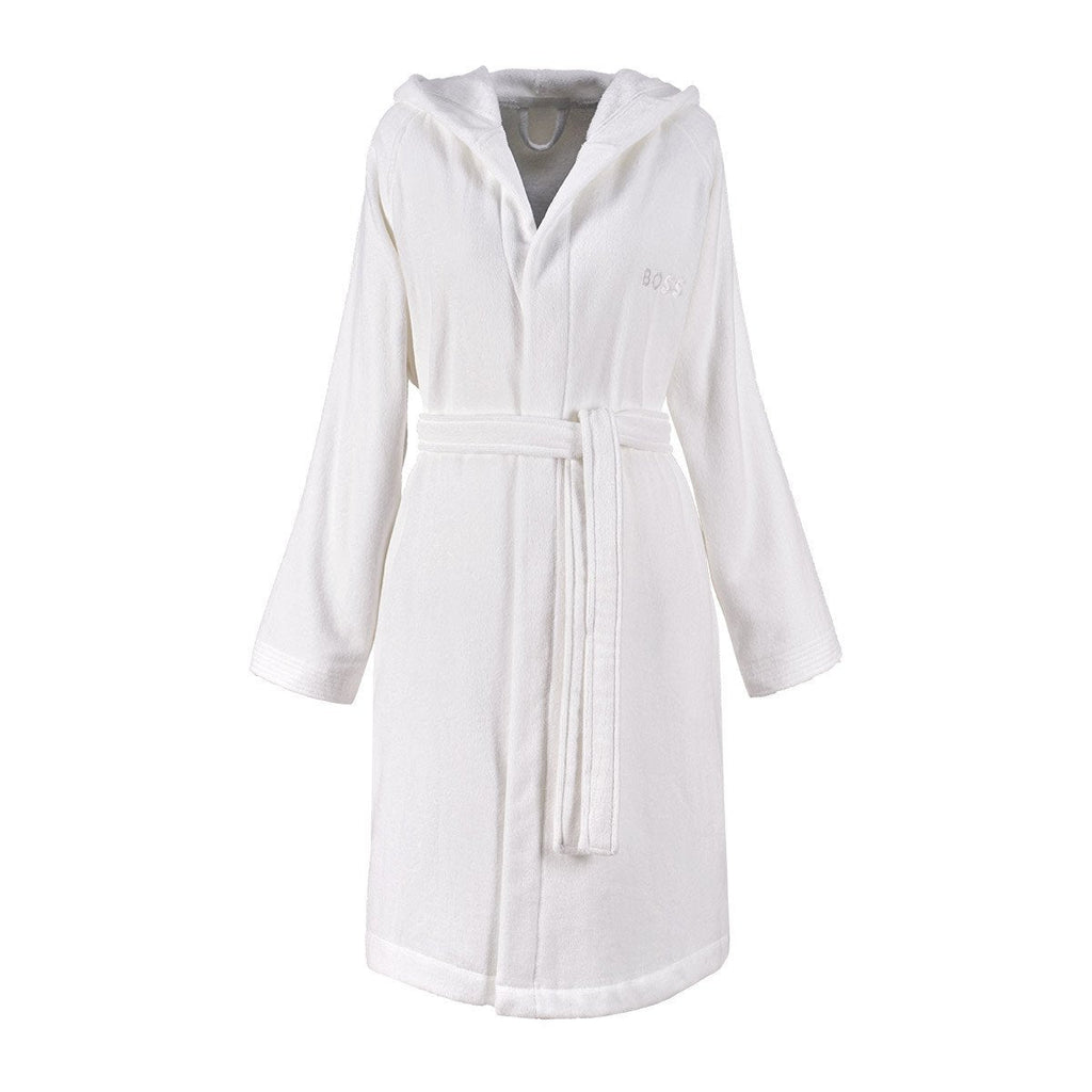 Plain Ice Hooded Bathrobe by Hugo Boss