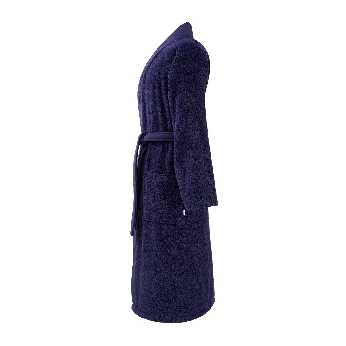 Plain Navy Bathrobe by Hugo Boss