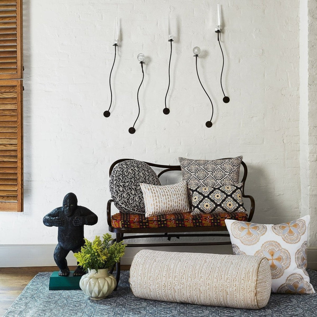 Madhavi Round Decorative Pillow by John Robshaw