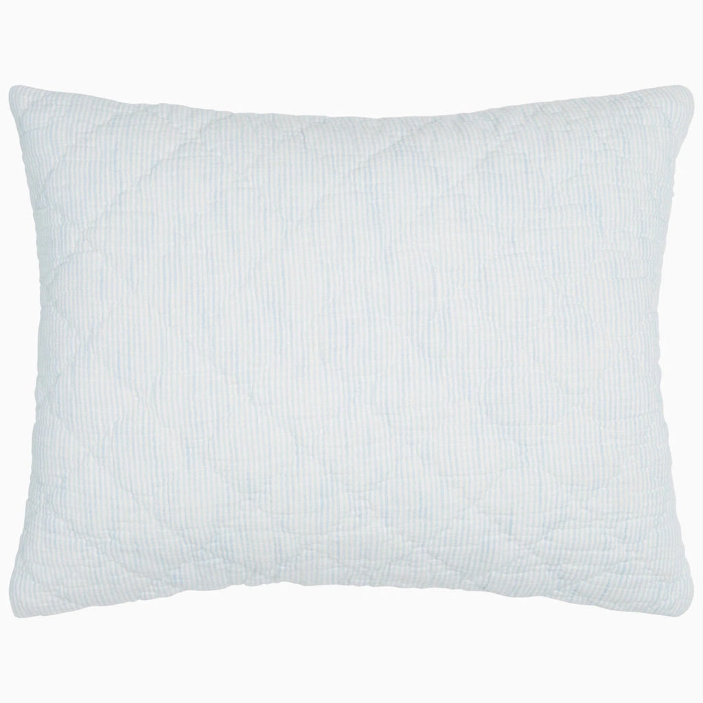 Sagana Light Indigo Euro Sham by John Robshaw