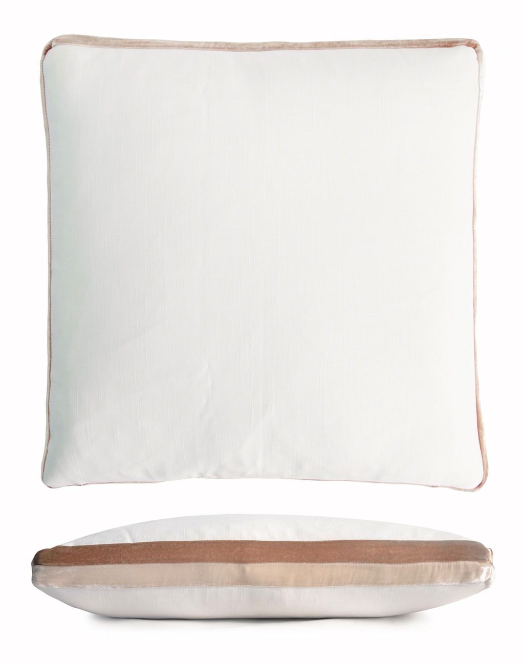 Latte Double Tuxedo Pillow by Kevin O'Brien Studio