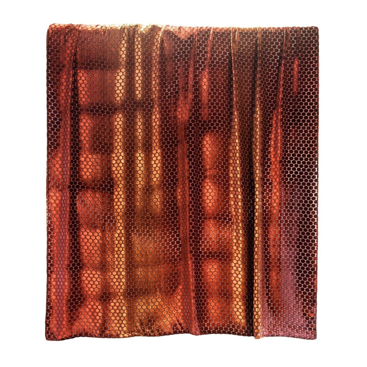 Paprika Dots Velvet Throw by Kevin O'Brien Studio