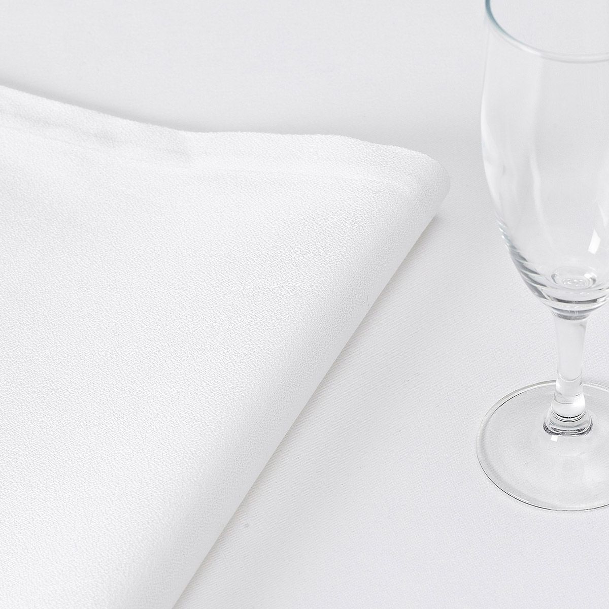Offre White Table Linens by Le Jacquard Français