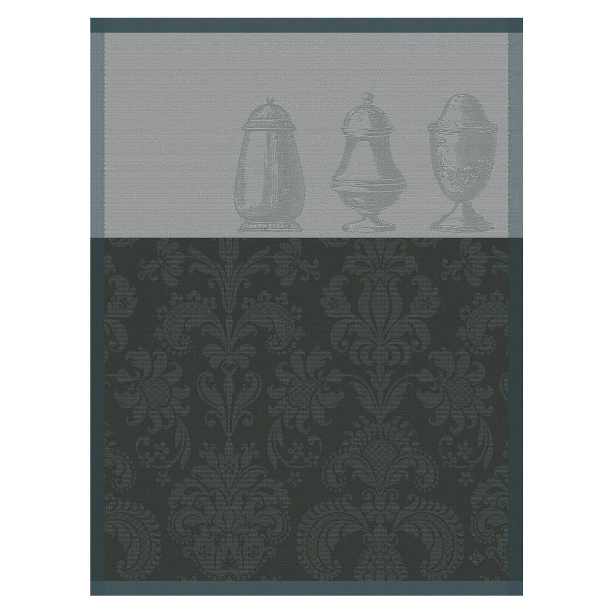 Sucré Salé Grey Tea Towels by Le Jacquard Français