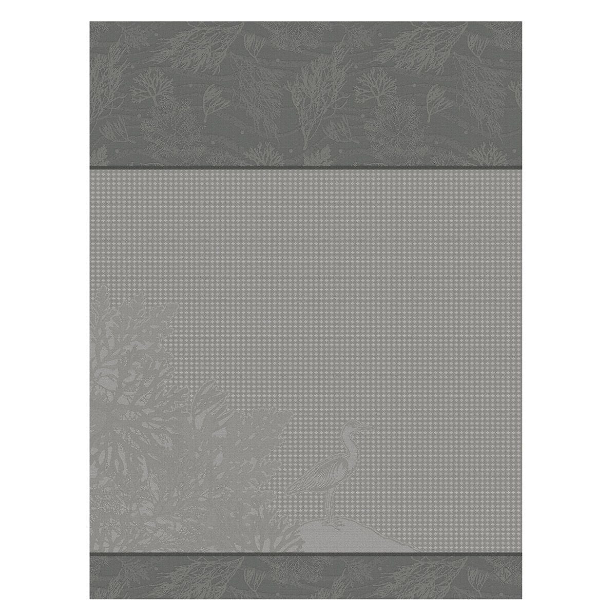 Marais Salants Grey Hand Towels by Le Jacquard Français