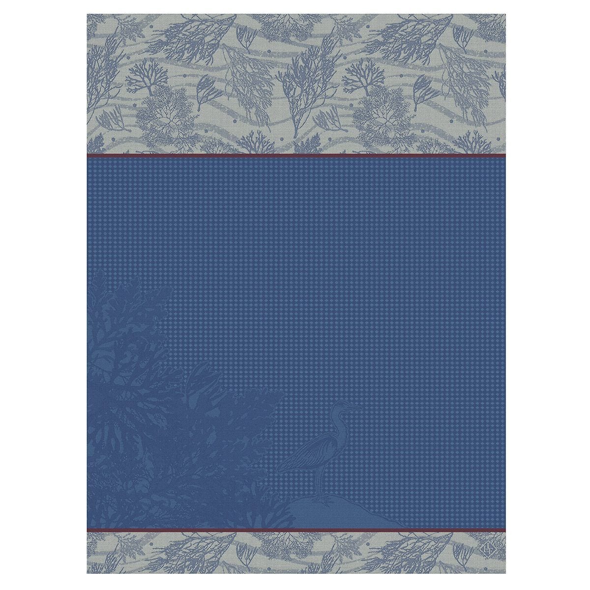 Marais Salants Blue Hand Towels by Le Jacquard Français
