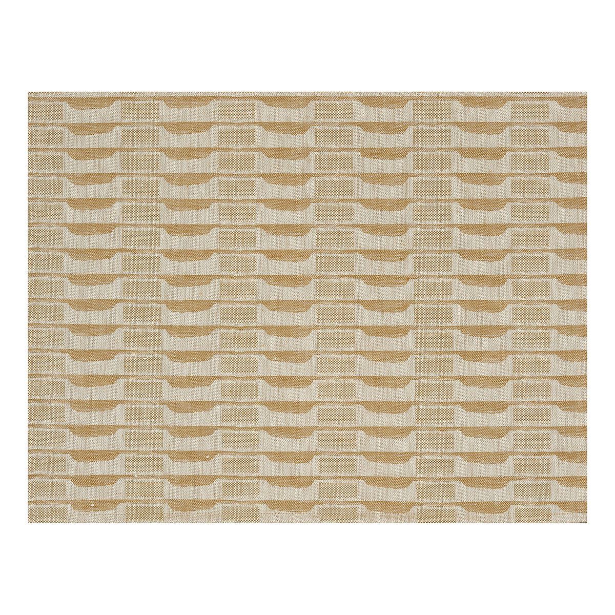 Casual Ethnique Beige Placemats by Le Jacquard Français