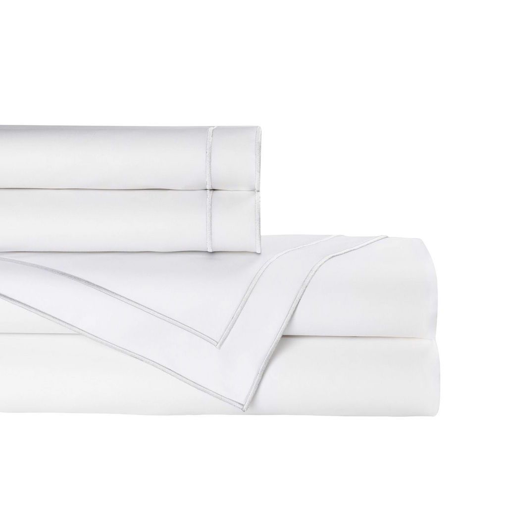 Guiliano White Sheet Set by Lili Alessandra