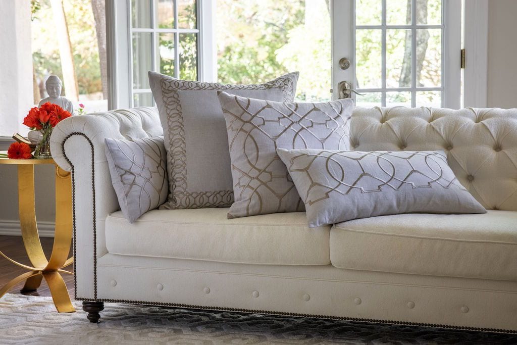 Magic Sand Decorative Pillow by Lili Alessandra