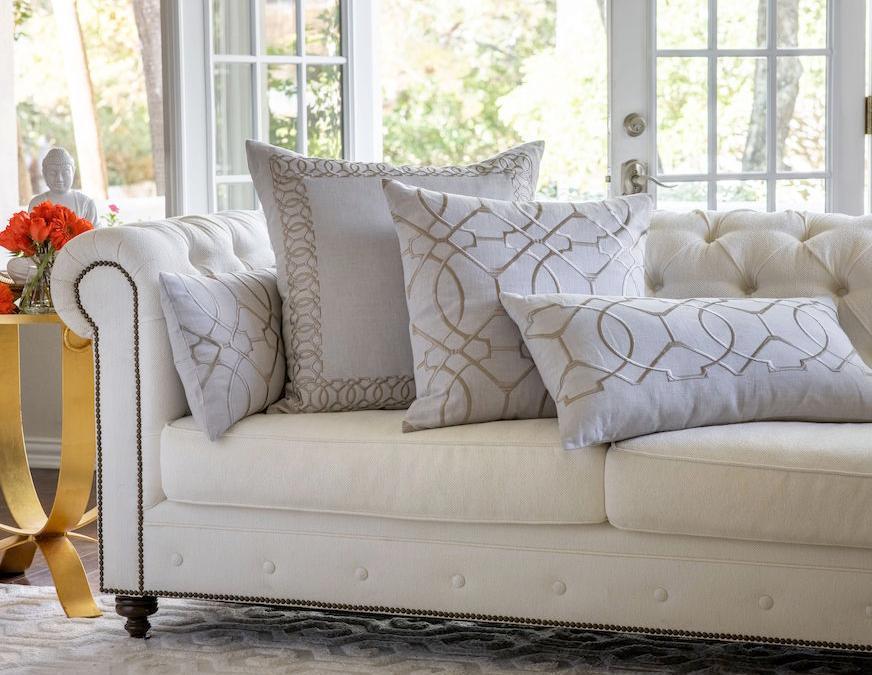 Magic Sand Euro Pillow by Lili Alessandra