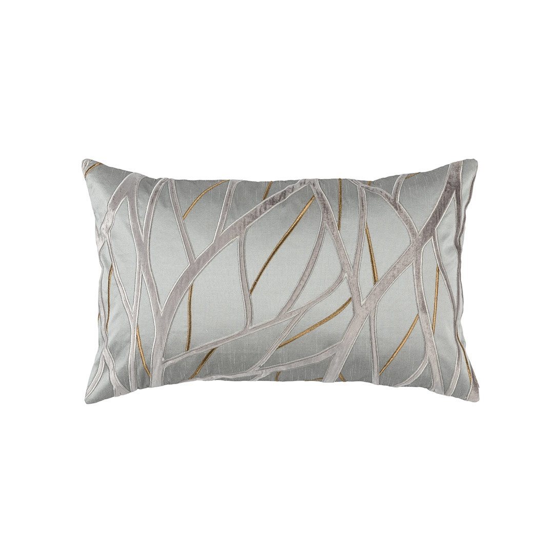 Twig Pewter Lumbar Pillows by Lili Alessandra
