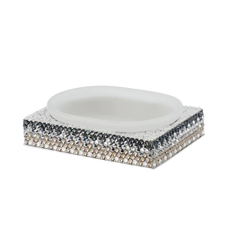 Biarritz Solid Swarovski Crystals Bath Accessories by Mike + Ally
