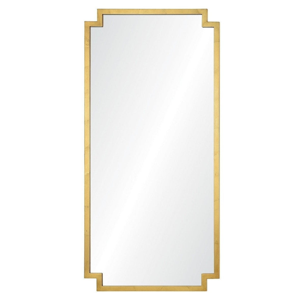 Burnished Gold Leaf Wall Mirror by Mirror Home