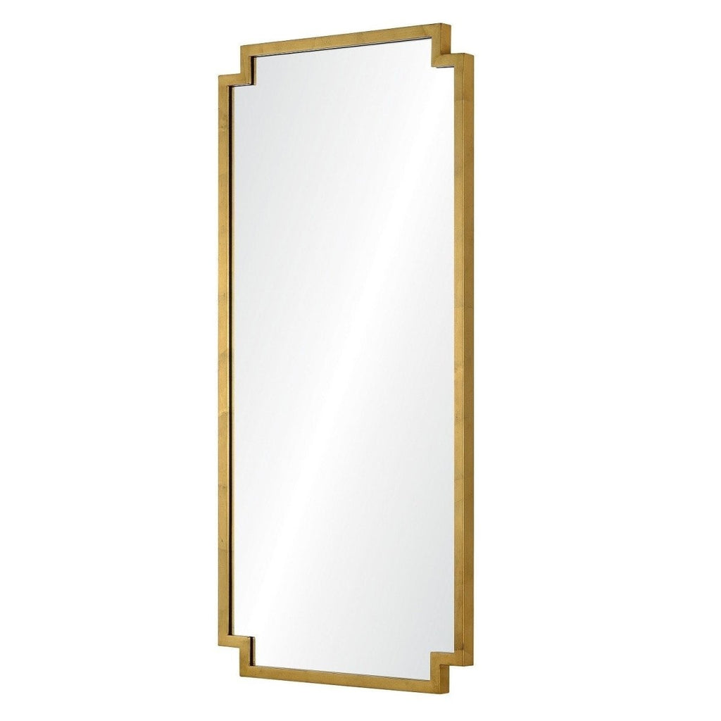 Burnished Gold Leaf Wall Mirror by Mirror Home