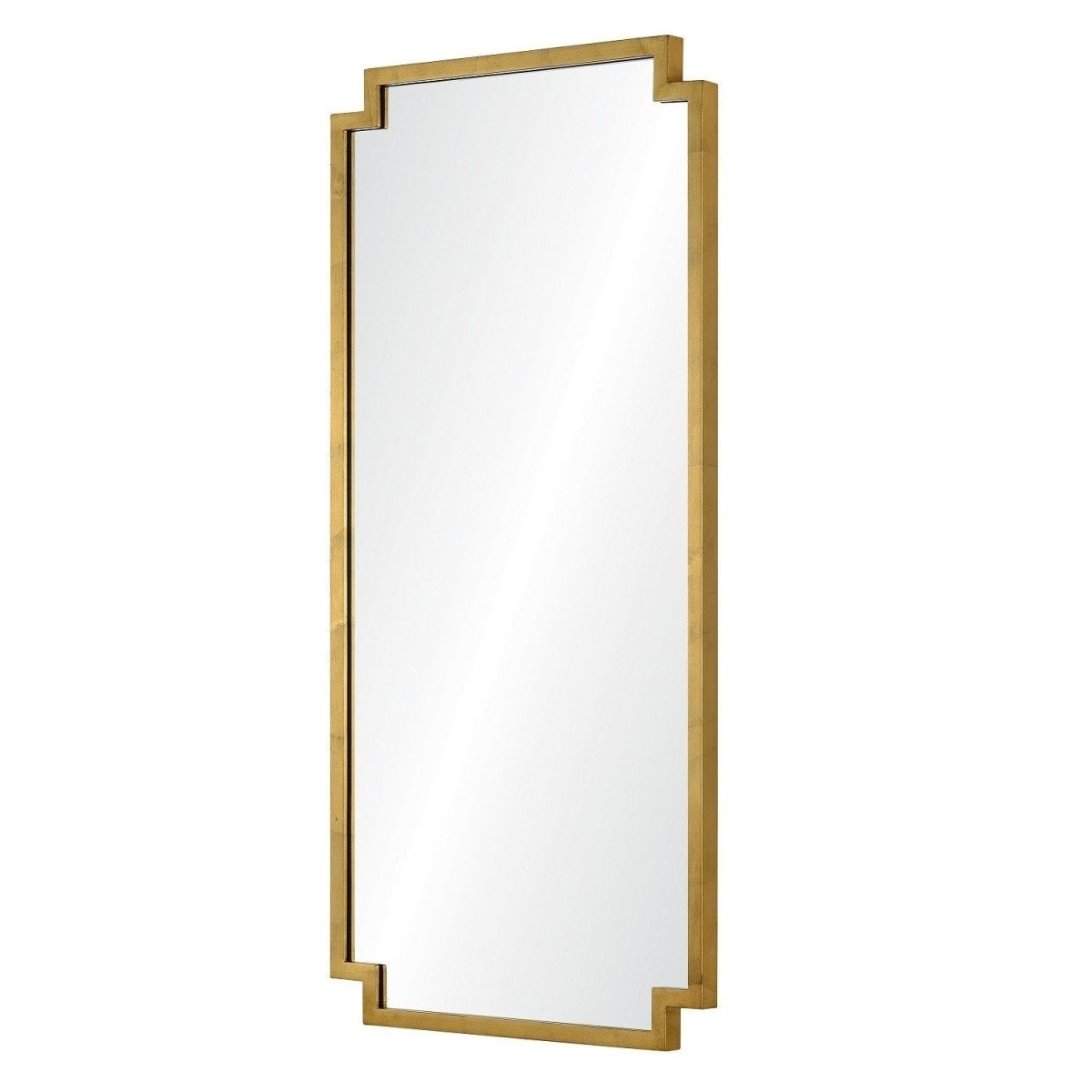 Burnished Gold Leaf Wall Mirror by Mirror Home