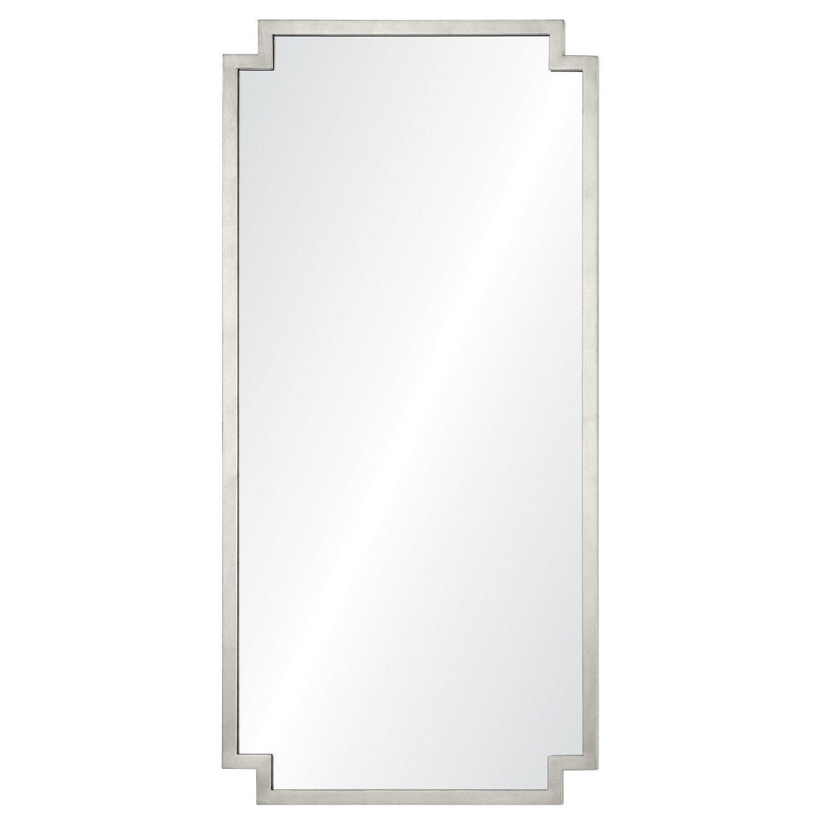 Antiqued Silver Leaf Wall Mirror by Mirror Home
