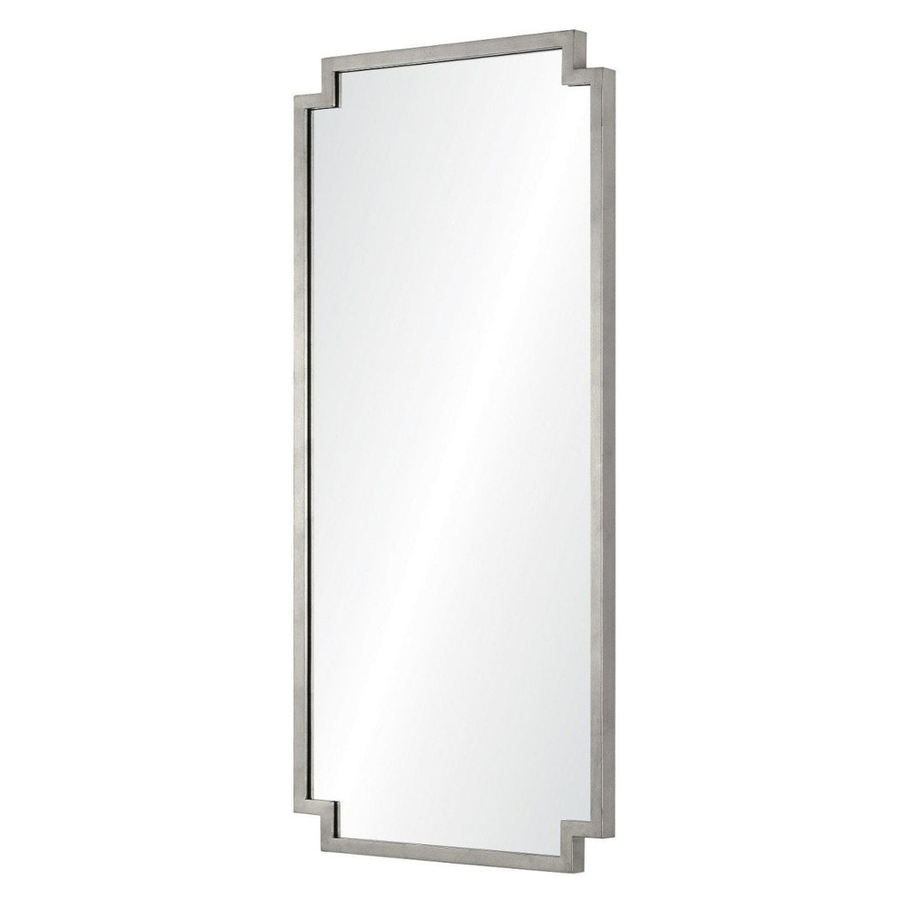 Antiqued Silver Leaf Wall Mirror by Mirror Home