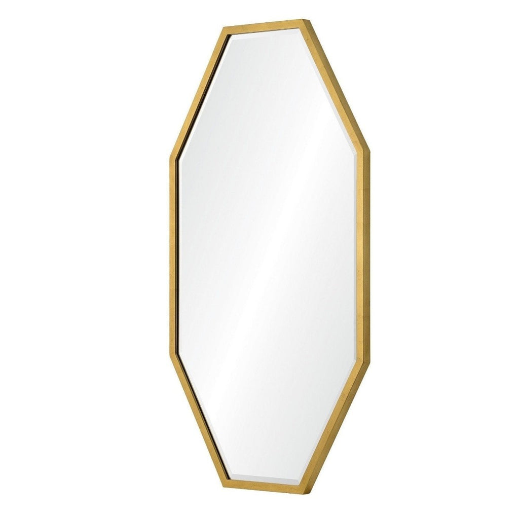 Milan Burnished Gold Mirror by Barclay Butera
