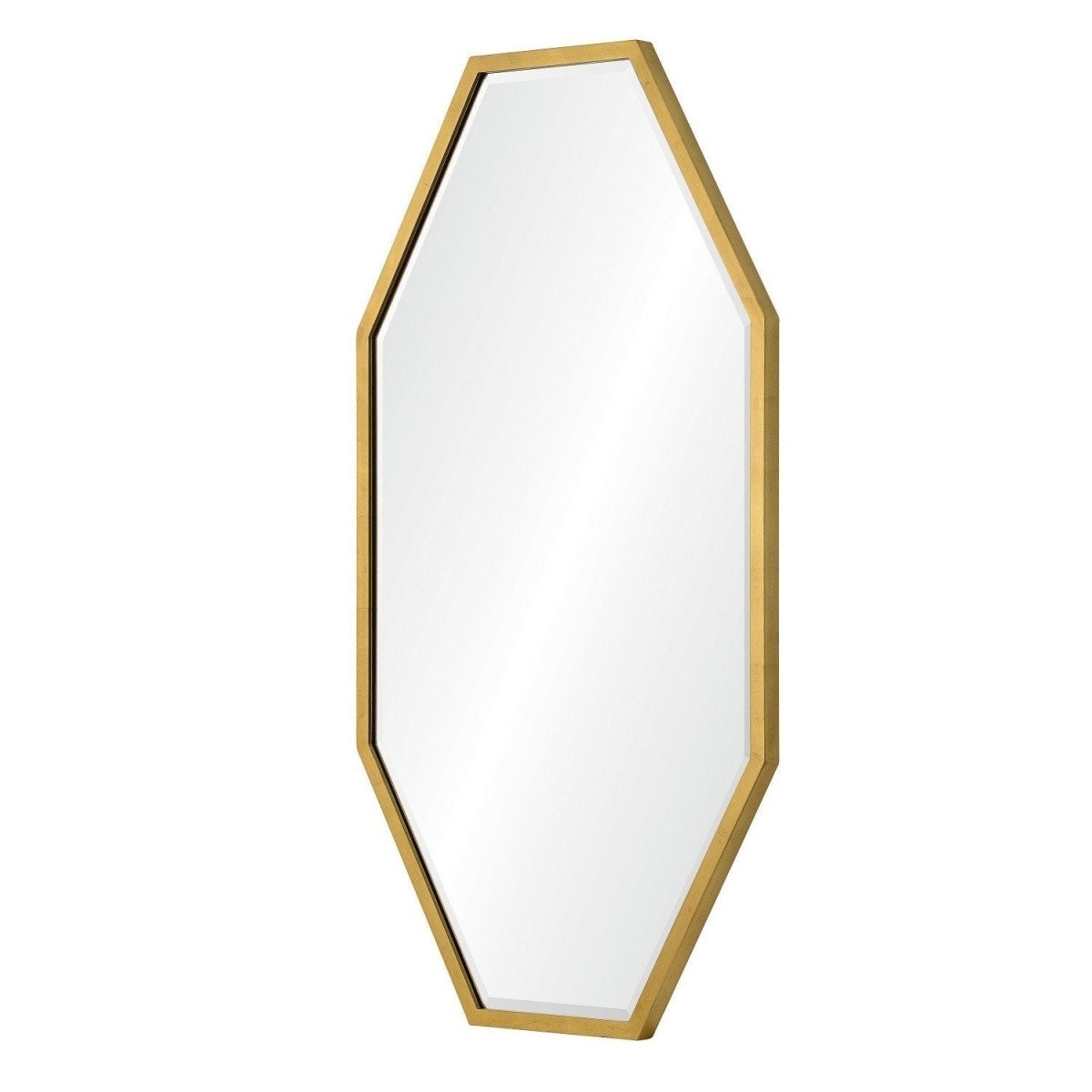Milan Burnished Gold Mirror by Barclay Butera