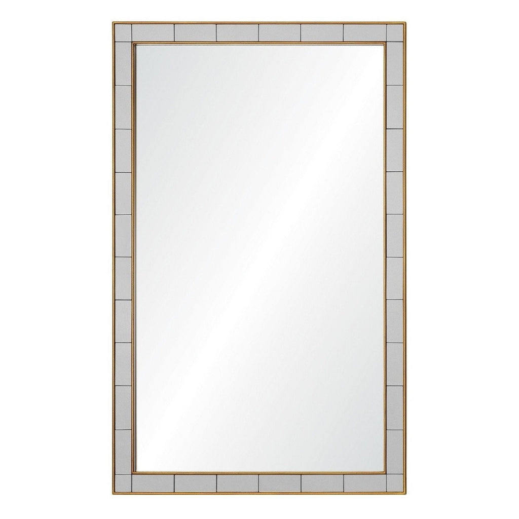 Cedric Gold Speckle & Grey Mirror by Bunny Williams