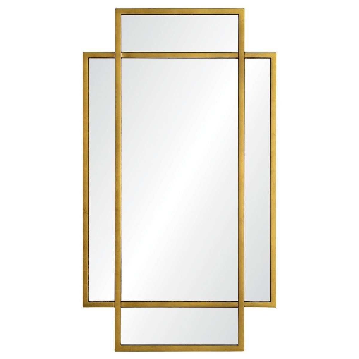 Shift Cosmo Gold Wall Mirror by Jamie Drake