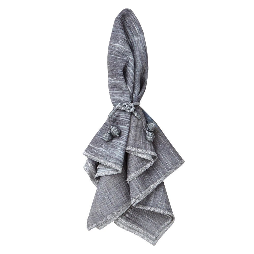 Nolita Gray & Teal Napkins by Mode Living