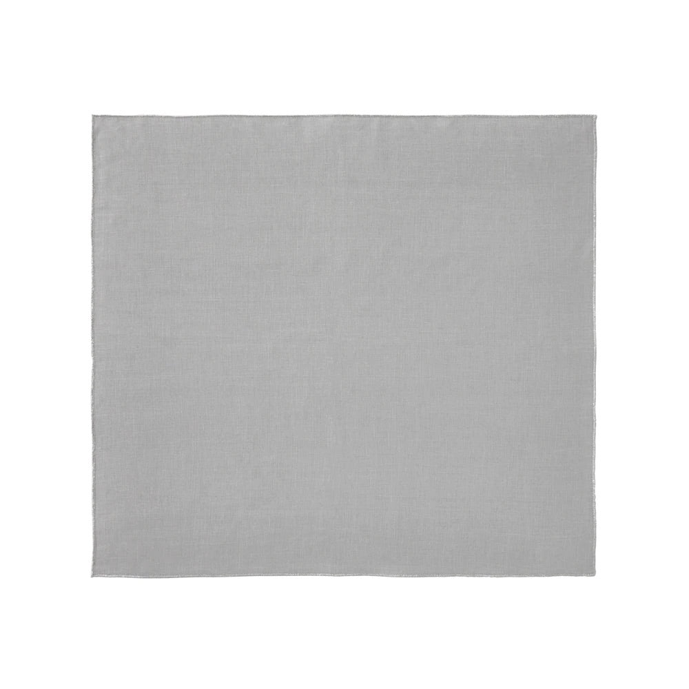 Bowery Grey & Silver Napkins by Mode Living