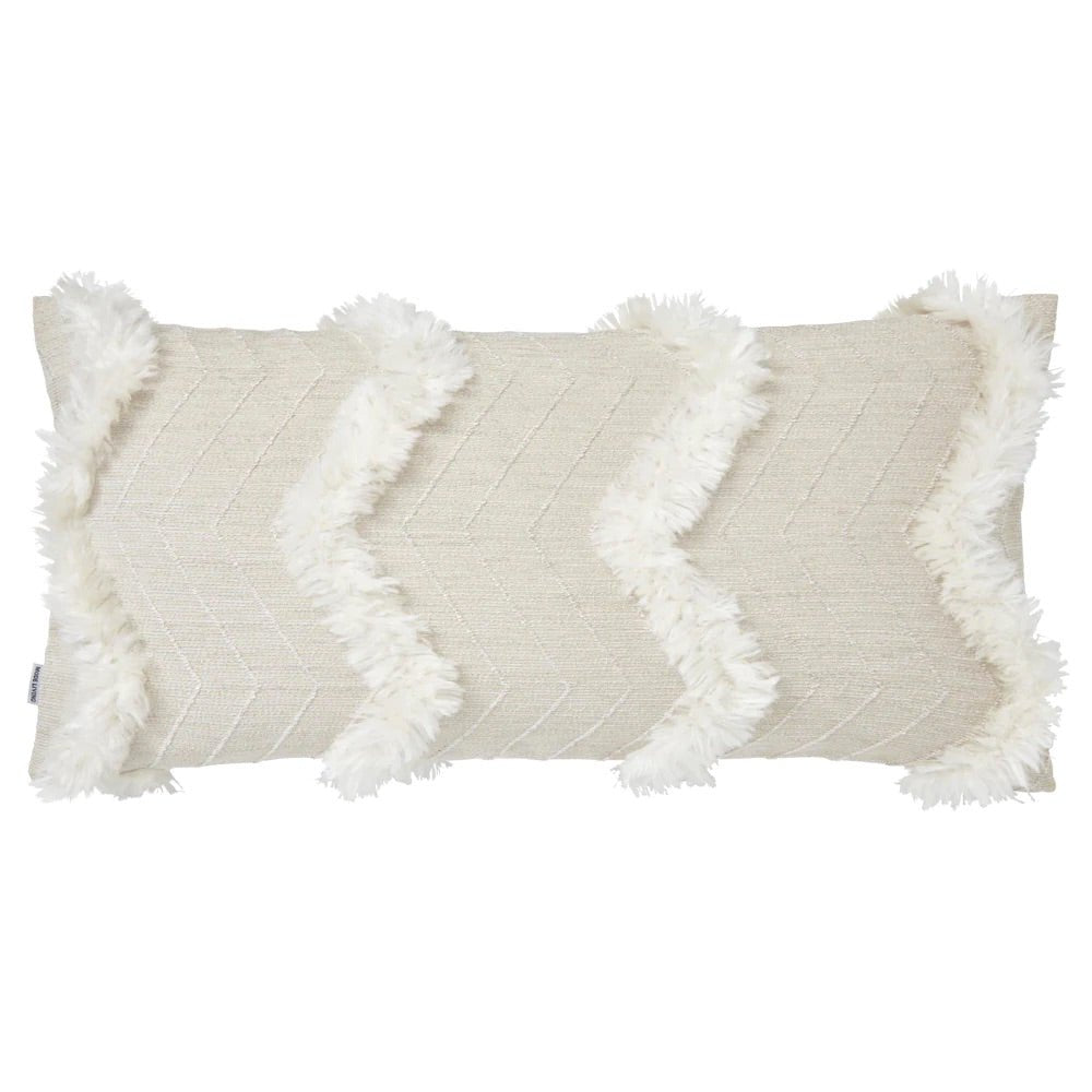 Terra Beige & White Decorative Pillows by Mode Living