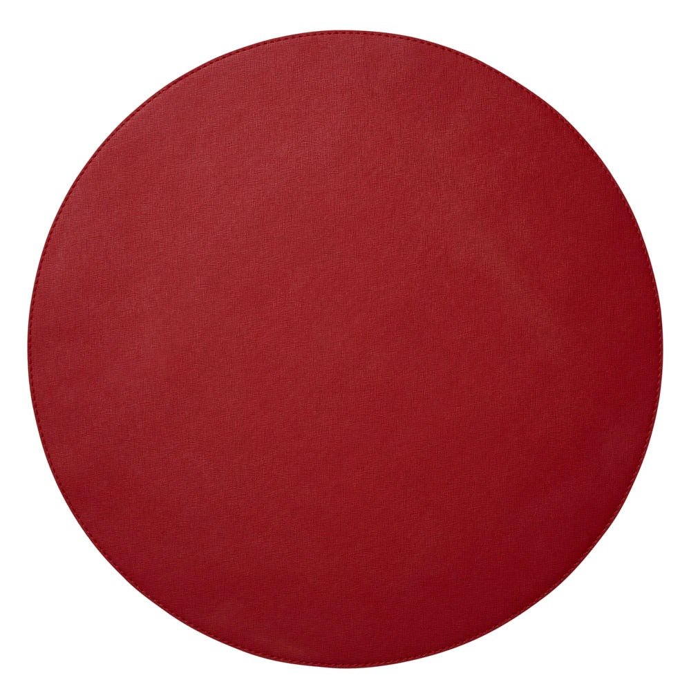 Valentina Red Round Placemats by Mode Living