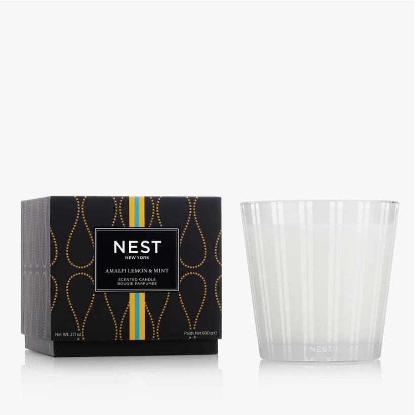 Amalfi Lemon & Mint 3-Wick Candle by Nest