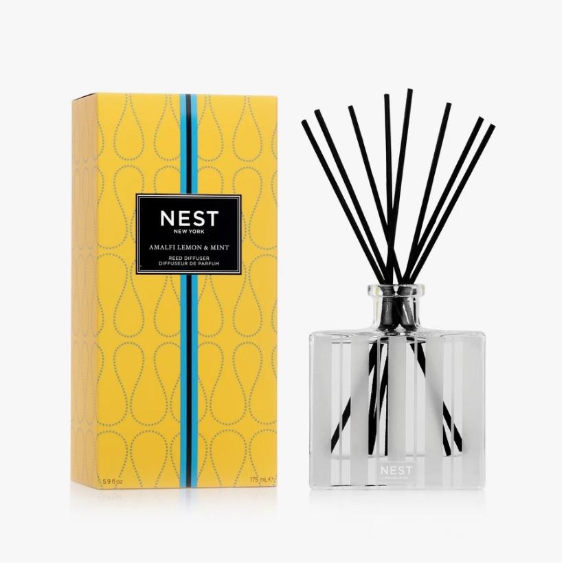 Amalfi Lemon & Mint Reed Diffuser by Nest