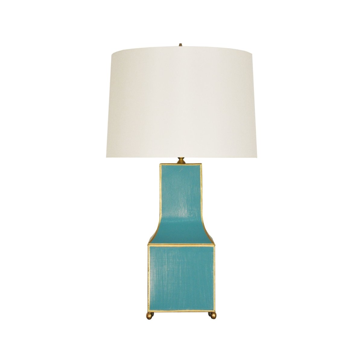 Renata Turquoise Table Lamp by Worlds Away