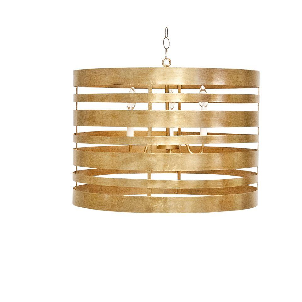 Turner Gold Pendant Light by Worlds Away