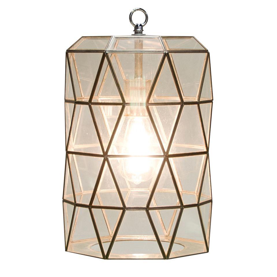 Mariah Elongated Drum Pendant Light by Worlds Away
