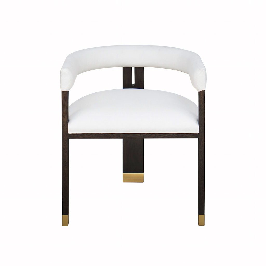 Jude Barrel Back Dining Chair by Worlds Away