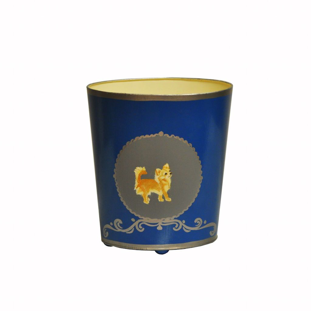 Chihuahua Wastebasket by Worlds Away