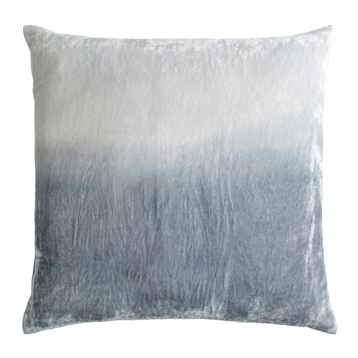 Seaglass Dip Dyed Velvet Pillow by Kevin O'Brien Studio