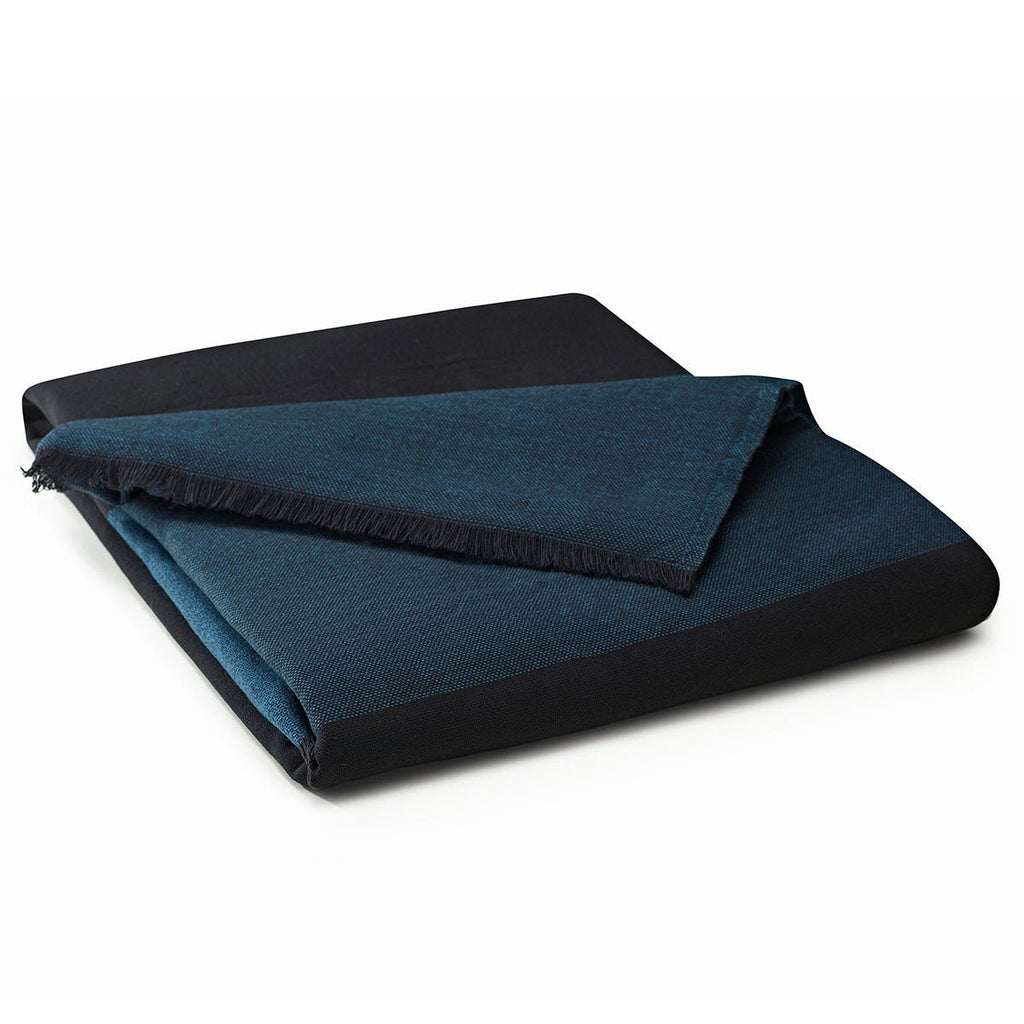 Duo Lagoon Throw by Le Jacquard Français