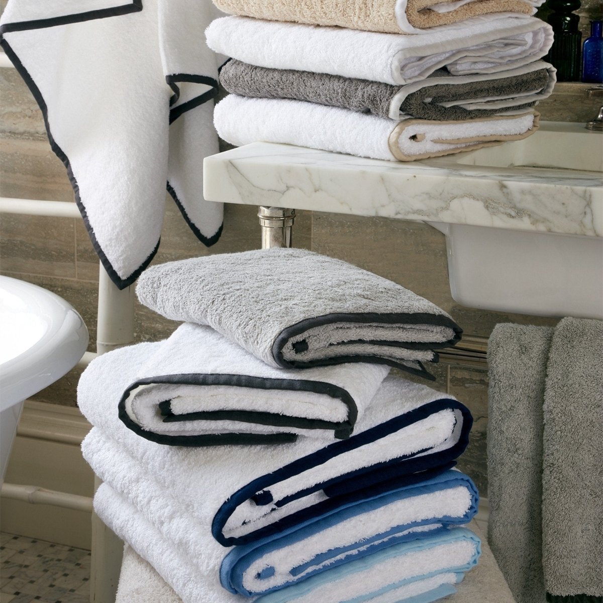 Enzo Bath Towel Collection by Matouk