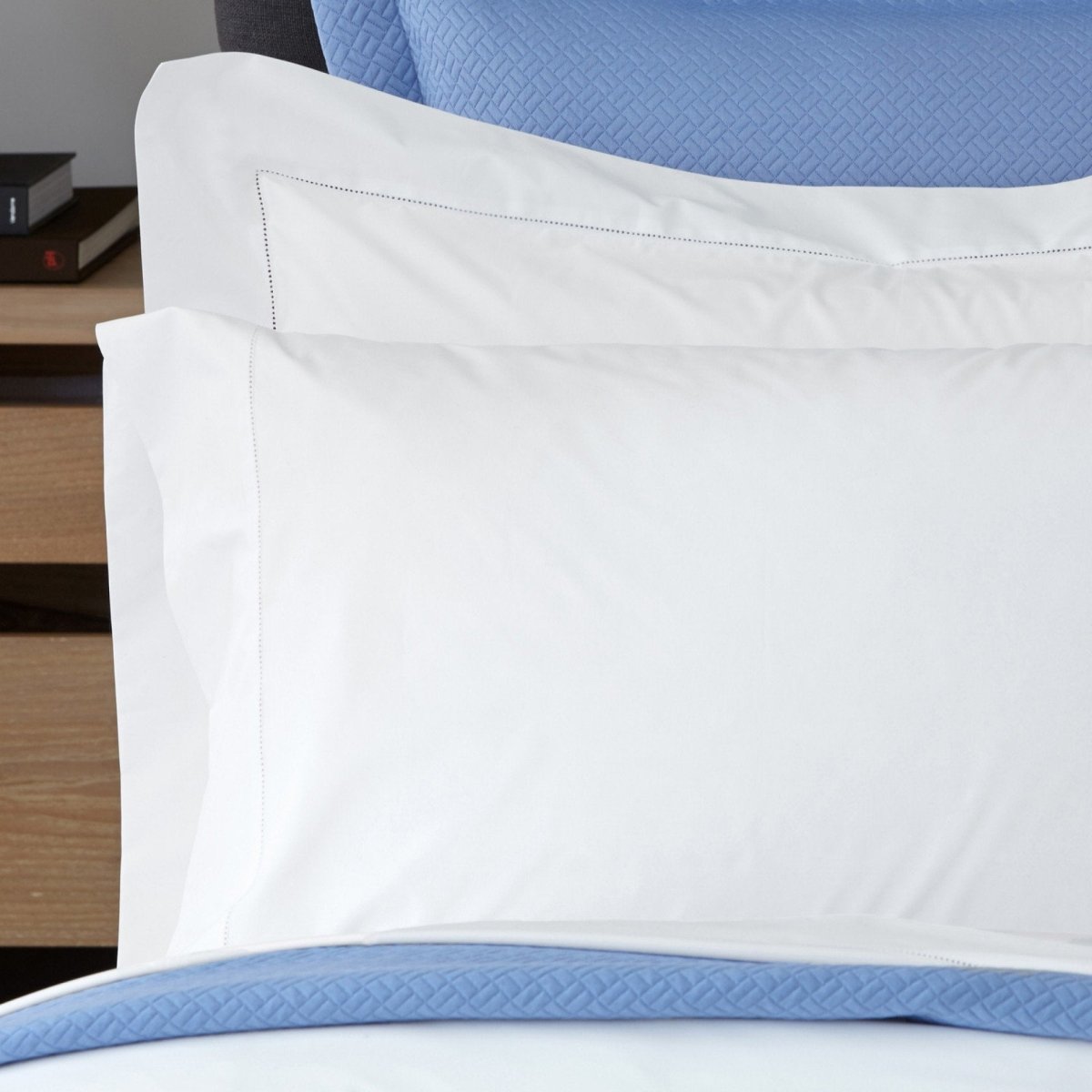 Luca Hemstitch Sheets & Pillowcases by Matouk