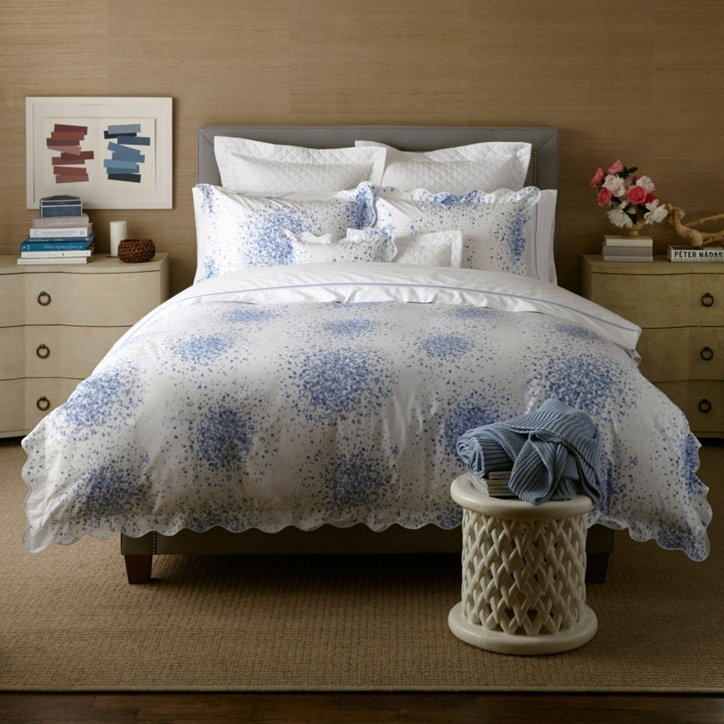 Poppy Azure Bedding by Lulu DK Matouk