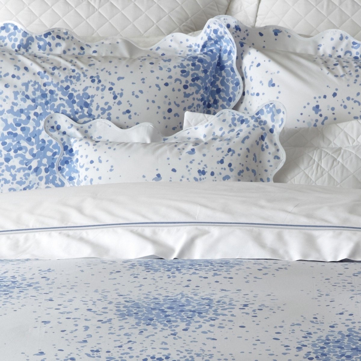 Poppy Azure Bedding by Lulu DK Matouk