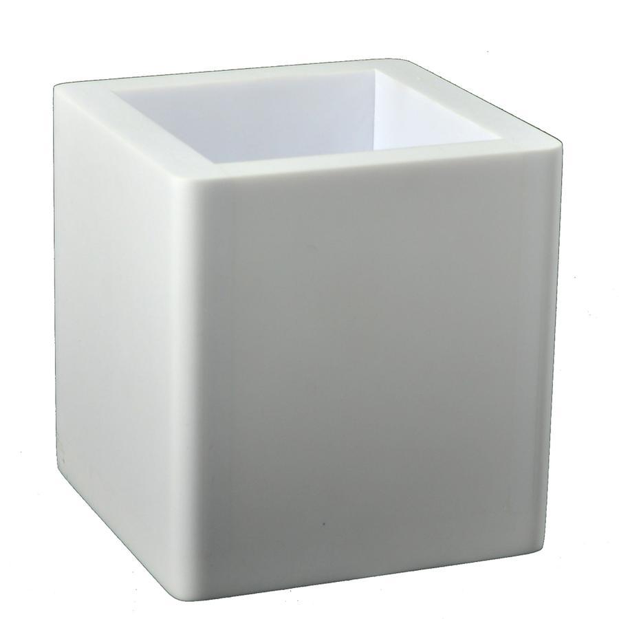 Contours White Bath Accessories by Mike + Ally